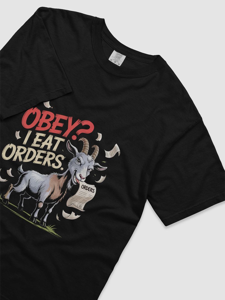 Obey the Goat Orders T-Shirt product image (3)