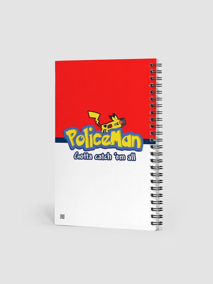 Policeman Spiral Notebook product image (2)