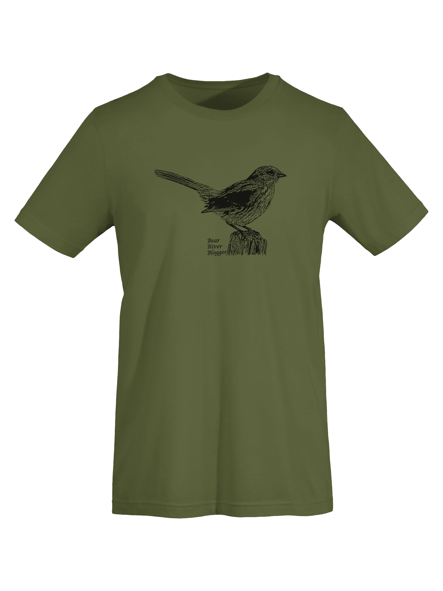 Song Sparrow Birdwatching Soft Tee product image (71)