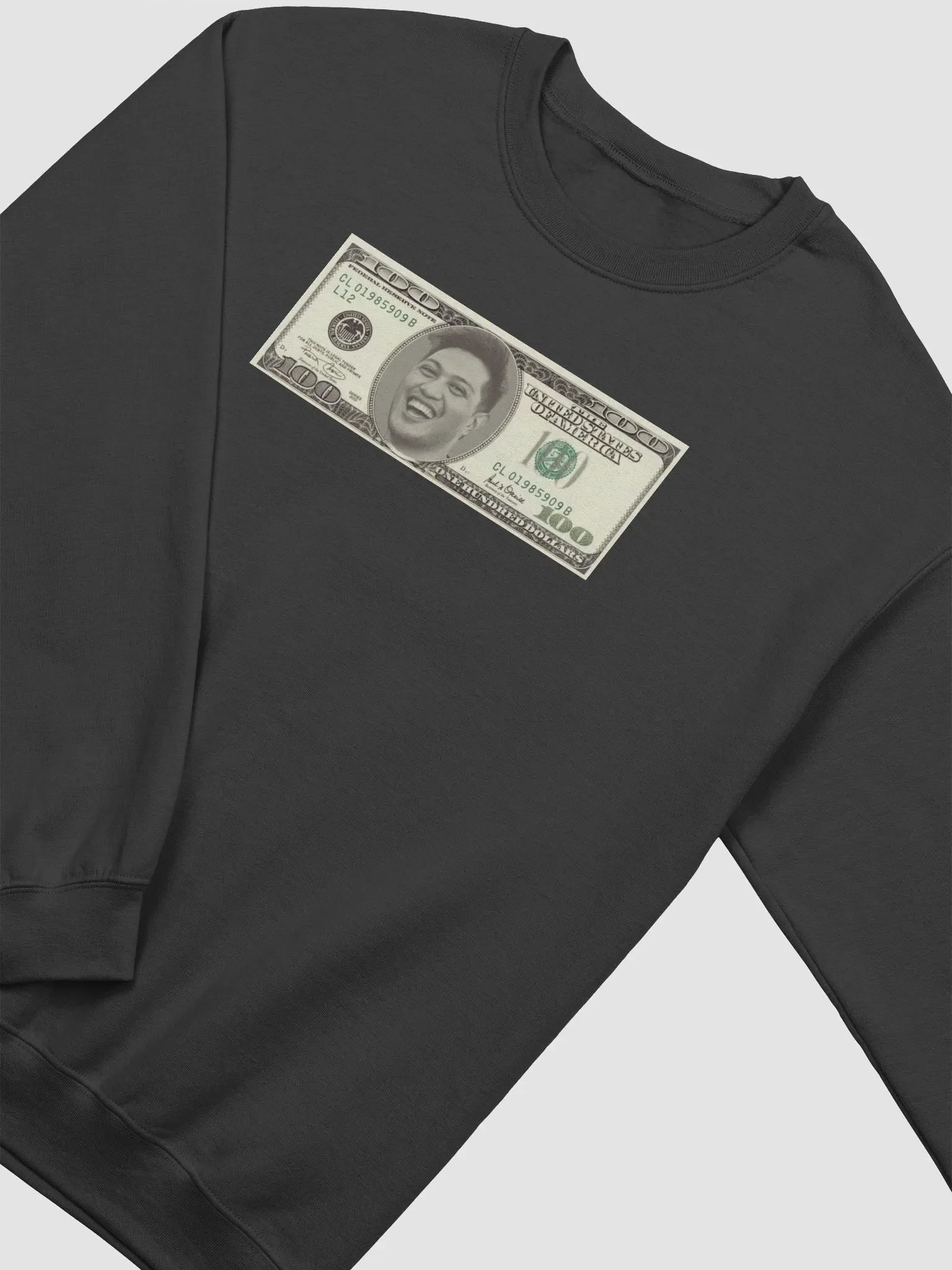 Sean $100 Bill Crewneck Sweatshirt product image (3)
