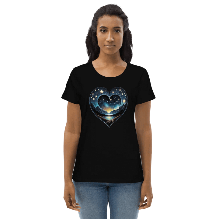 Love in the Stars Fitted Eco T-shirt product image (1)