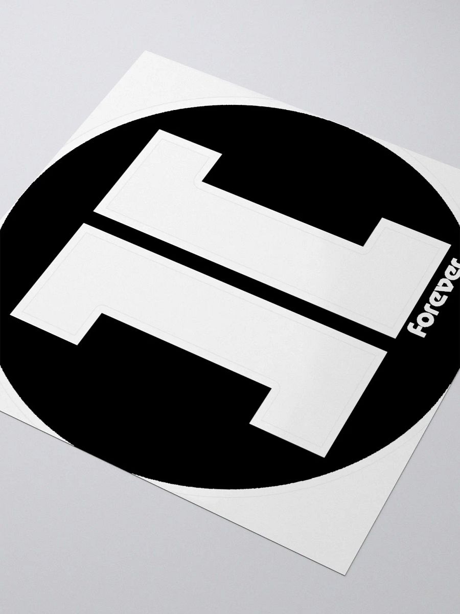 Apple ][ Forever - Clean Black Sticker product image (3)