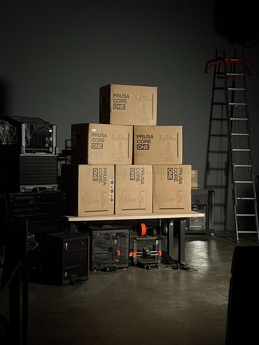 So it begins… #3dprinting #josefprusa #3dprinter #maker #diy #youtubestudio