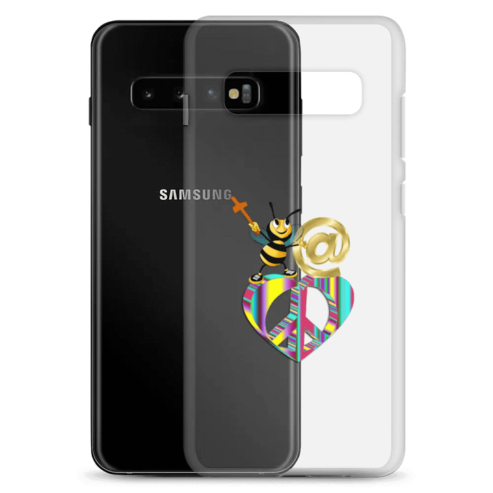 Bee@Peace Clear Samsung® Case product image (20)