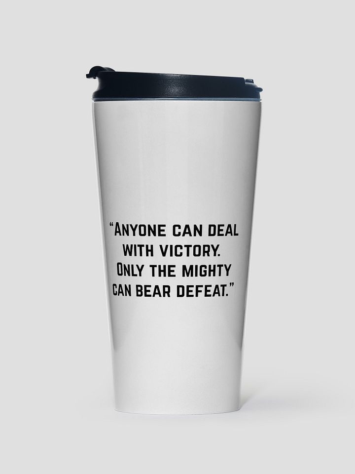 Hustle Quote Travel Mug product image (1)