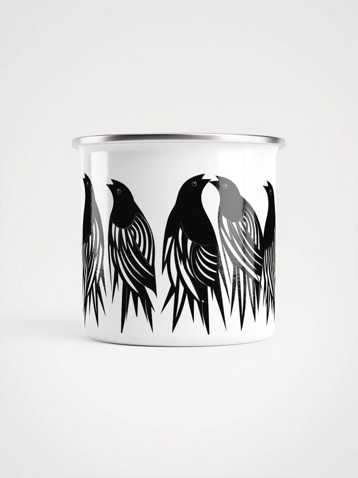 Crow Pattern Mug for Your Outdoor Adventures product image (2)