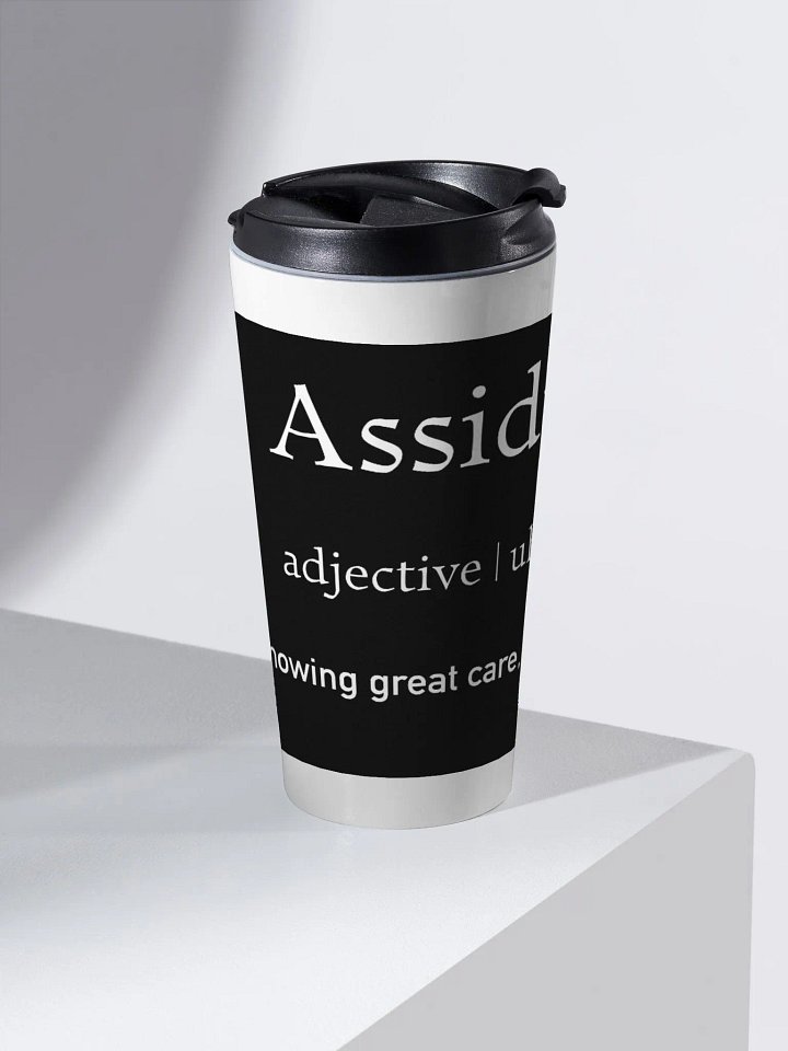 Assiduous Definition Stainless Steel Travel Mug BY ASSIDUOUS ZA product image (2)
