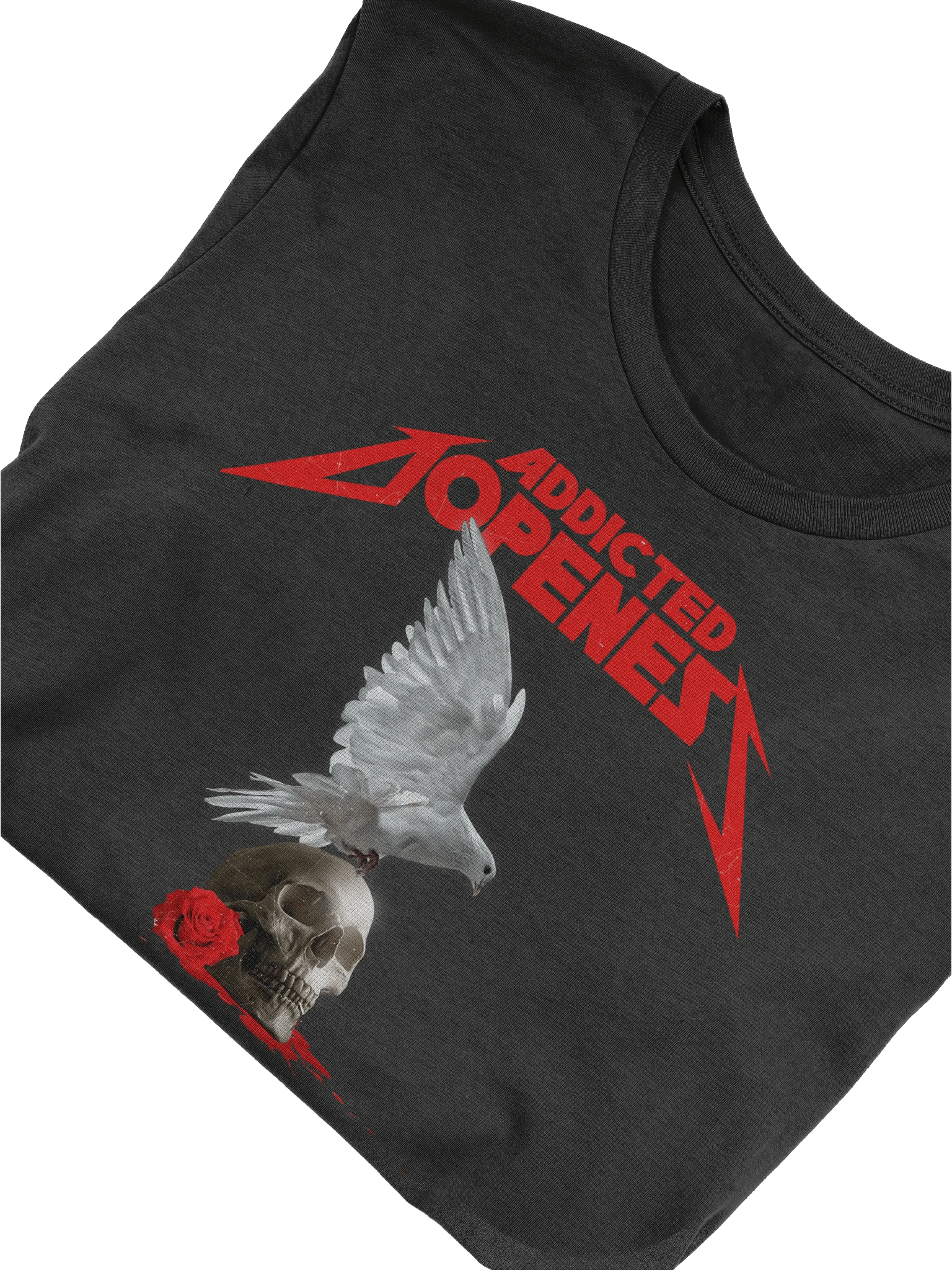 Ethereal Dove and Skull T-Shirt product image (10)