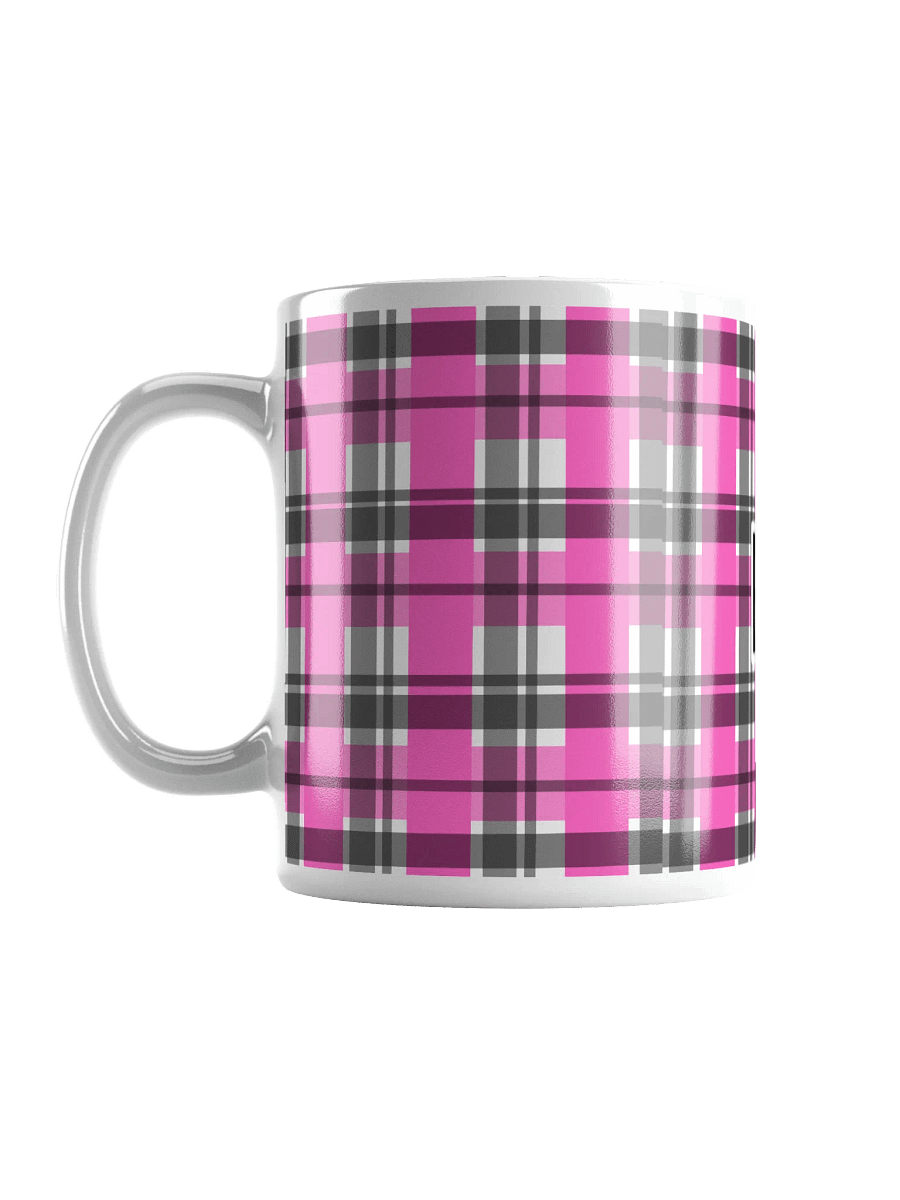 8T Sips Founders Plaid White Glossy Mug product image (6)