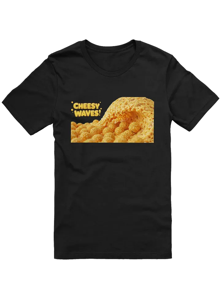 Cheesy Waves - Ethereal Elegance Logo T-Shirt product image (6)