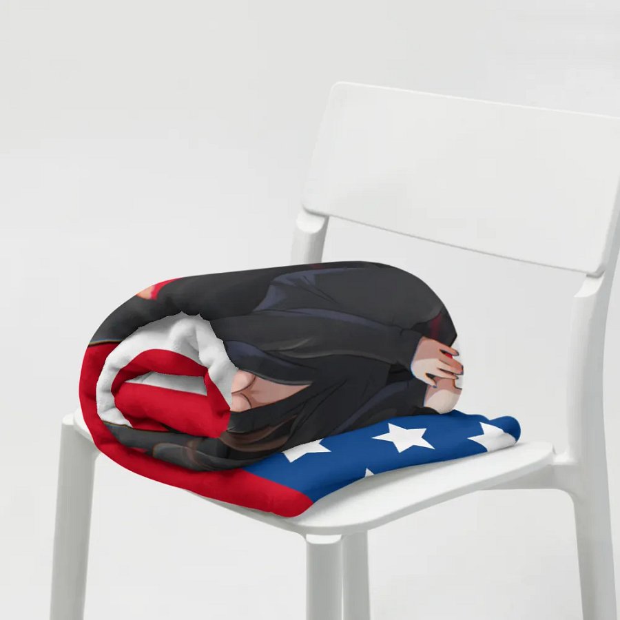 Whovie Moth for President Blanket product image (10)