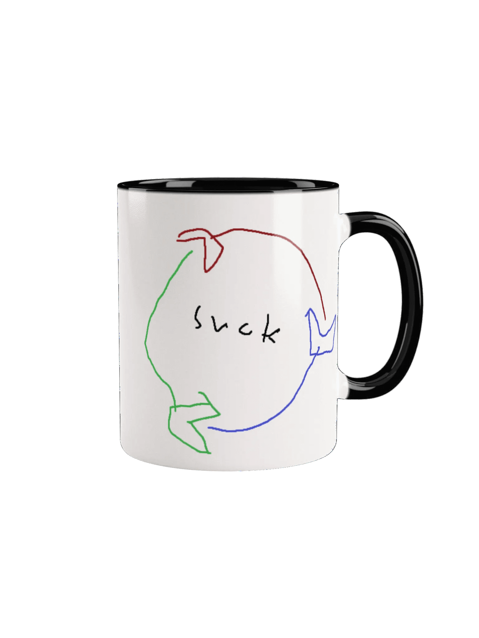 Circle of Suck Colored Mug product image (1)