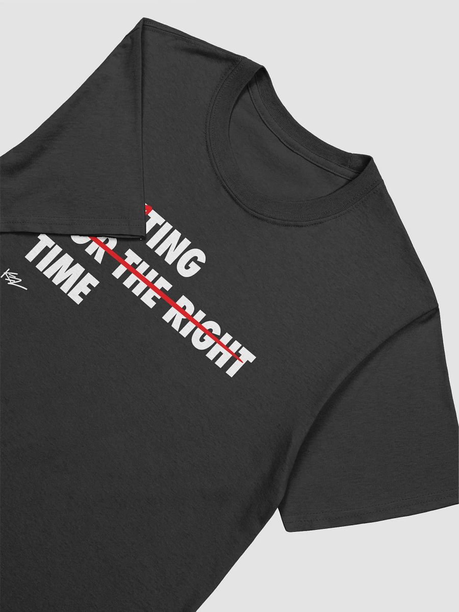 Wasting Time Black Tee - Unisex product image (3)