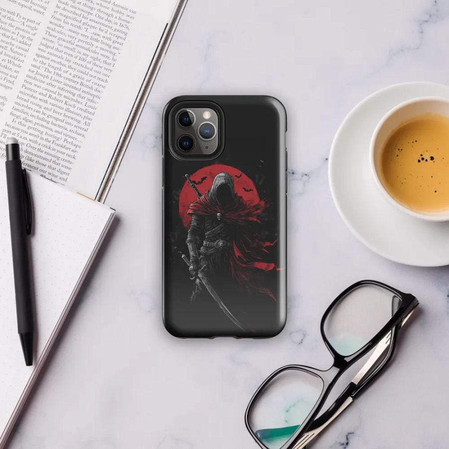 Red Moon Reaper iPhone Tough Case product image (57)