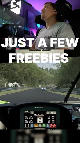 Totally not scary at all when you’re looking at chat and he’ll breaks loose 🤣🤣🤣 #simracing #acc #nordschleife