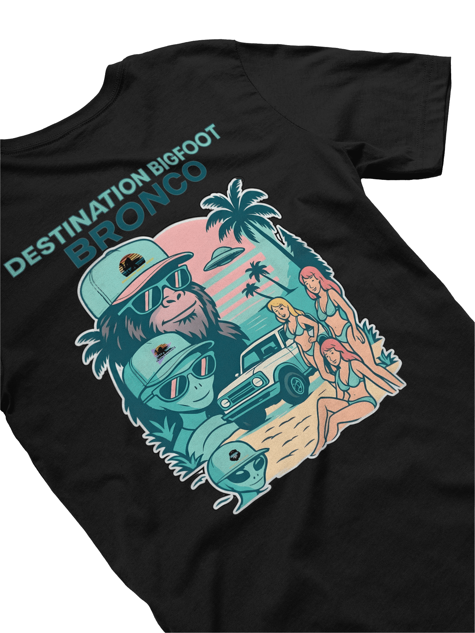 Destination Bigfoot Bronco Legends Of Sunset Best Friends T-Shirt (Multiple Colors Available) product image (38)