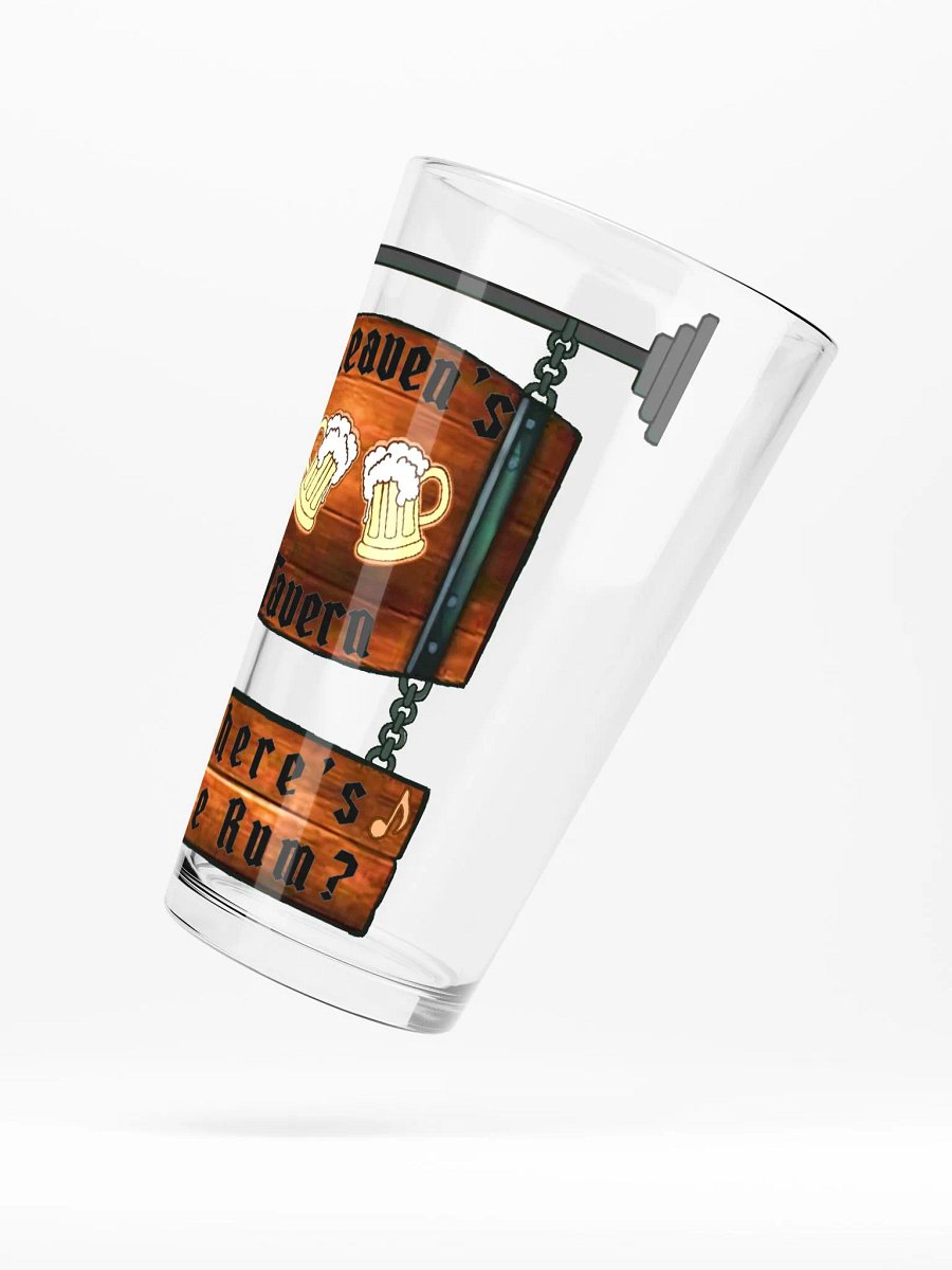 Heaven Rum Pint Glass product image (5)