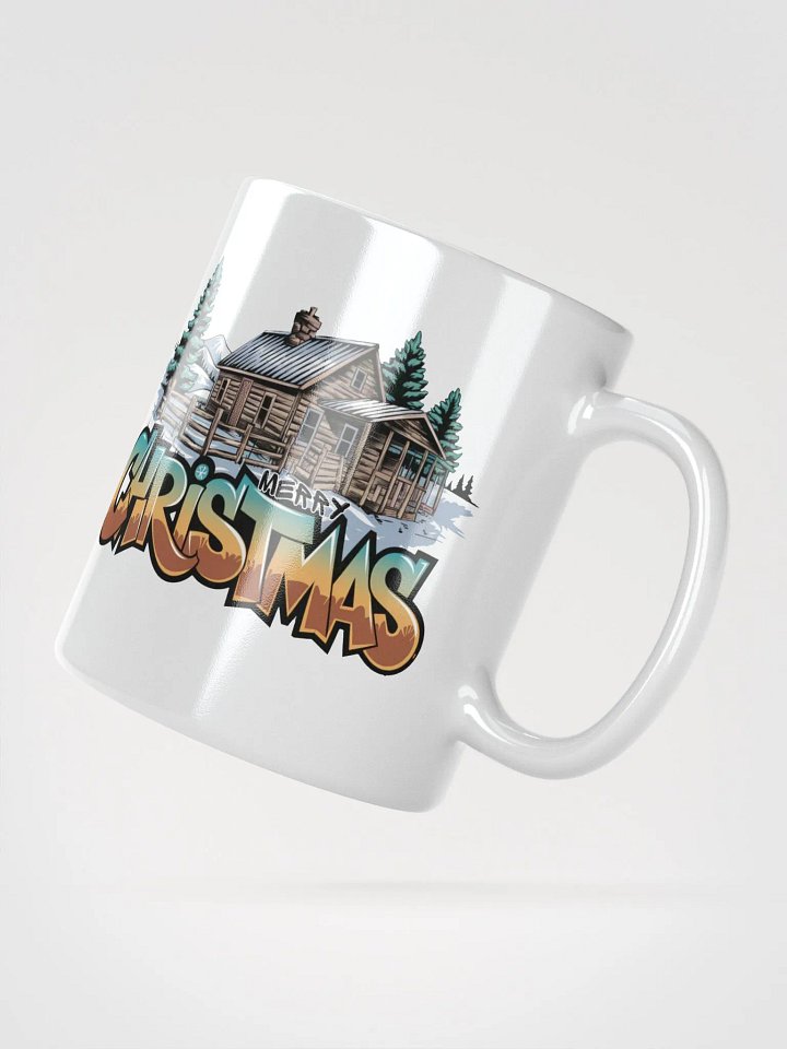 Western Christmas Graffiti Art: Urban Holiday Design with Rustic Charm product image (4)