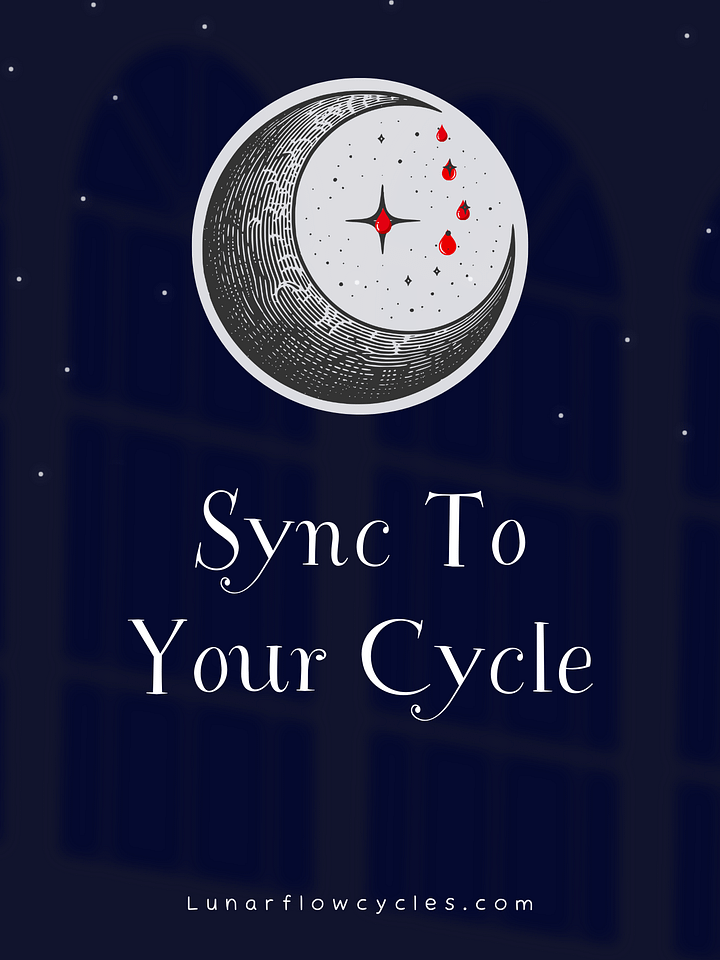 Sync To Your Menstrual Cycle product image (1)