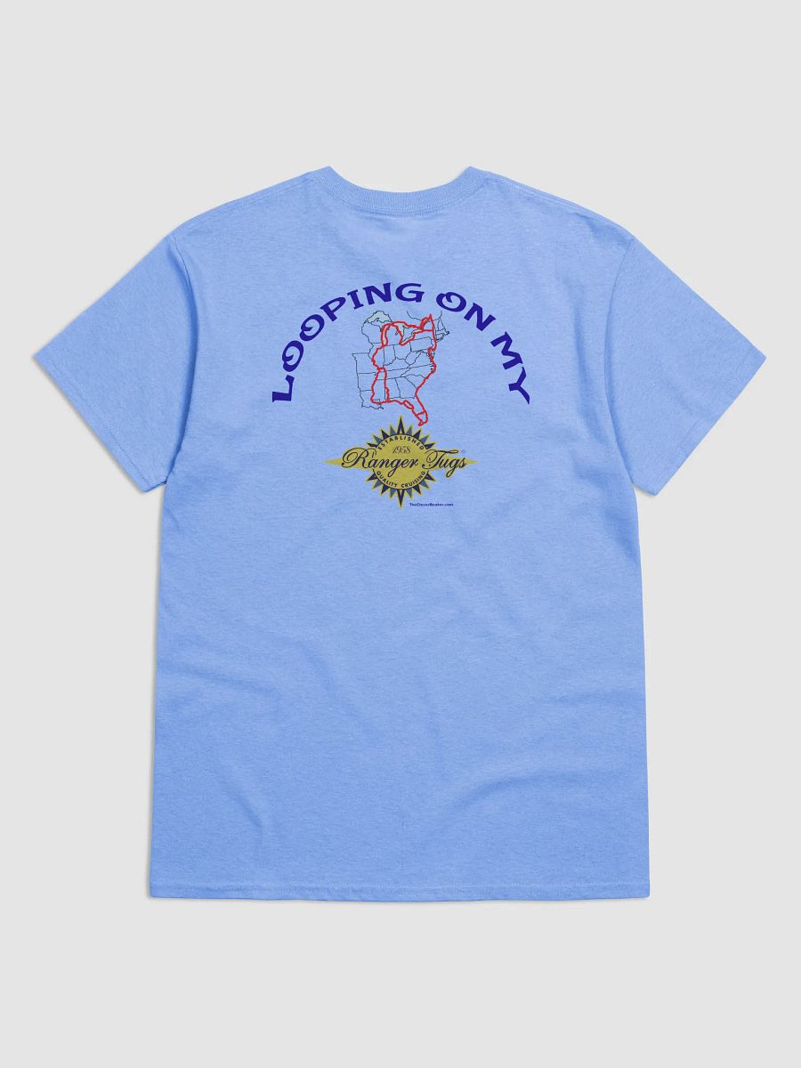 Looping On My Ranger Tug - T-Shirt - Light Shirt w/Blue Logo product image (1)