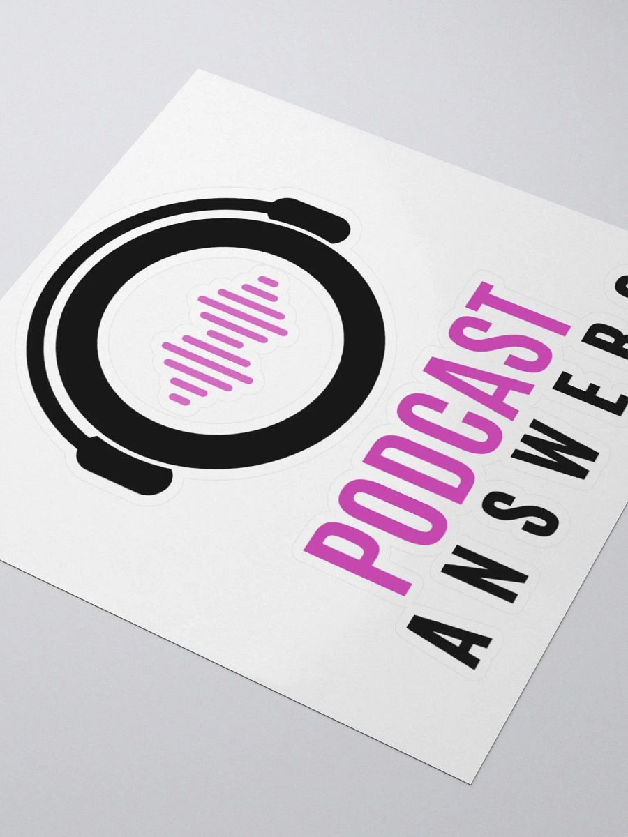 Podcast Answers Stickers product image (7)