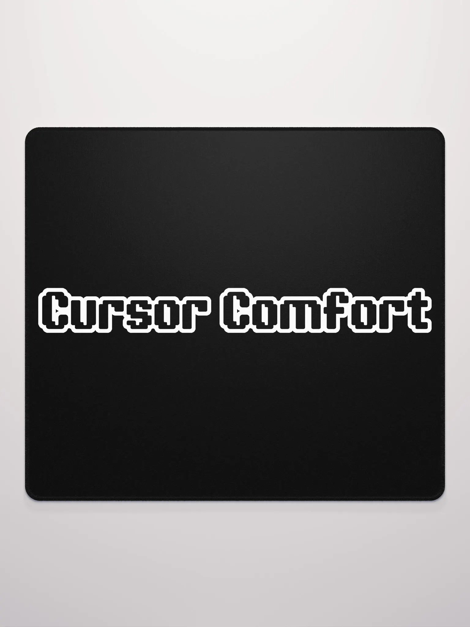 CURSOR COMFORT (Black Gaming pad & Desk Mat) product image (2)