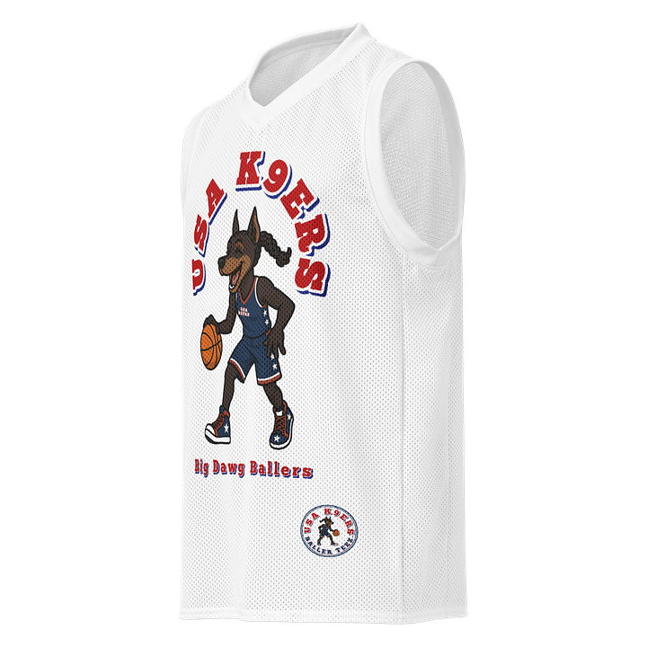 USA K9ERS Female Doberman Premium Basketball Jersey product image (1)