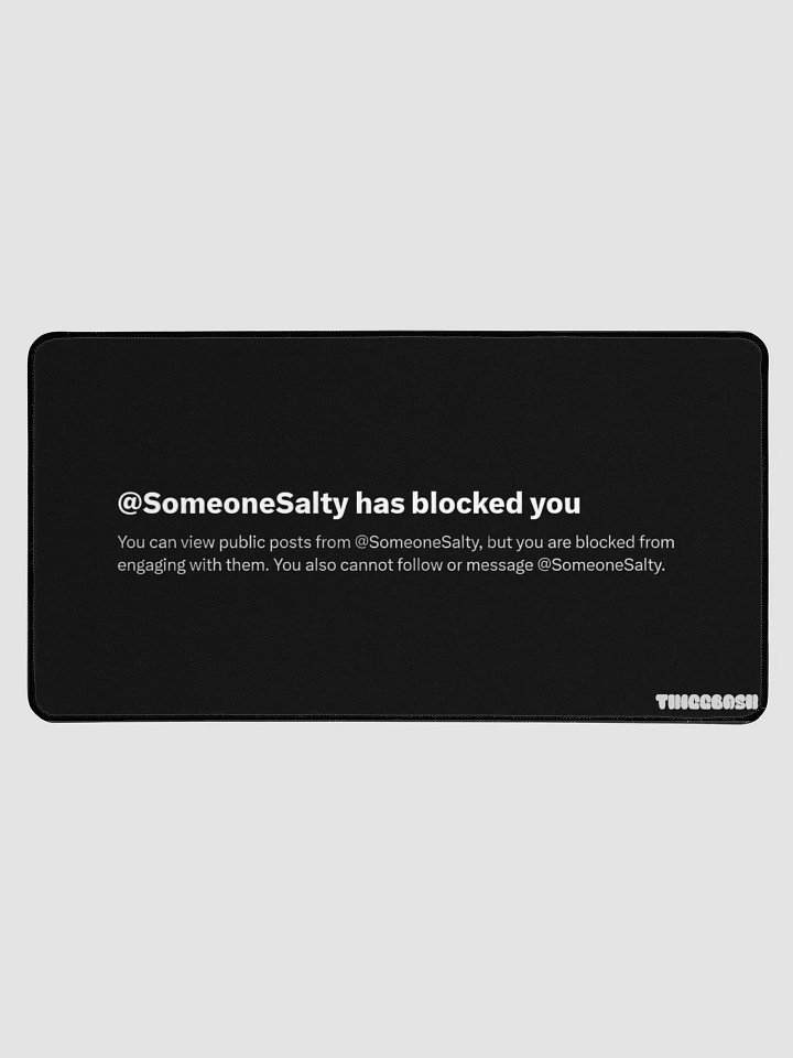 ThiccBash Blocked Desk Mat product image (1)