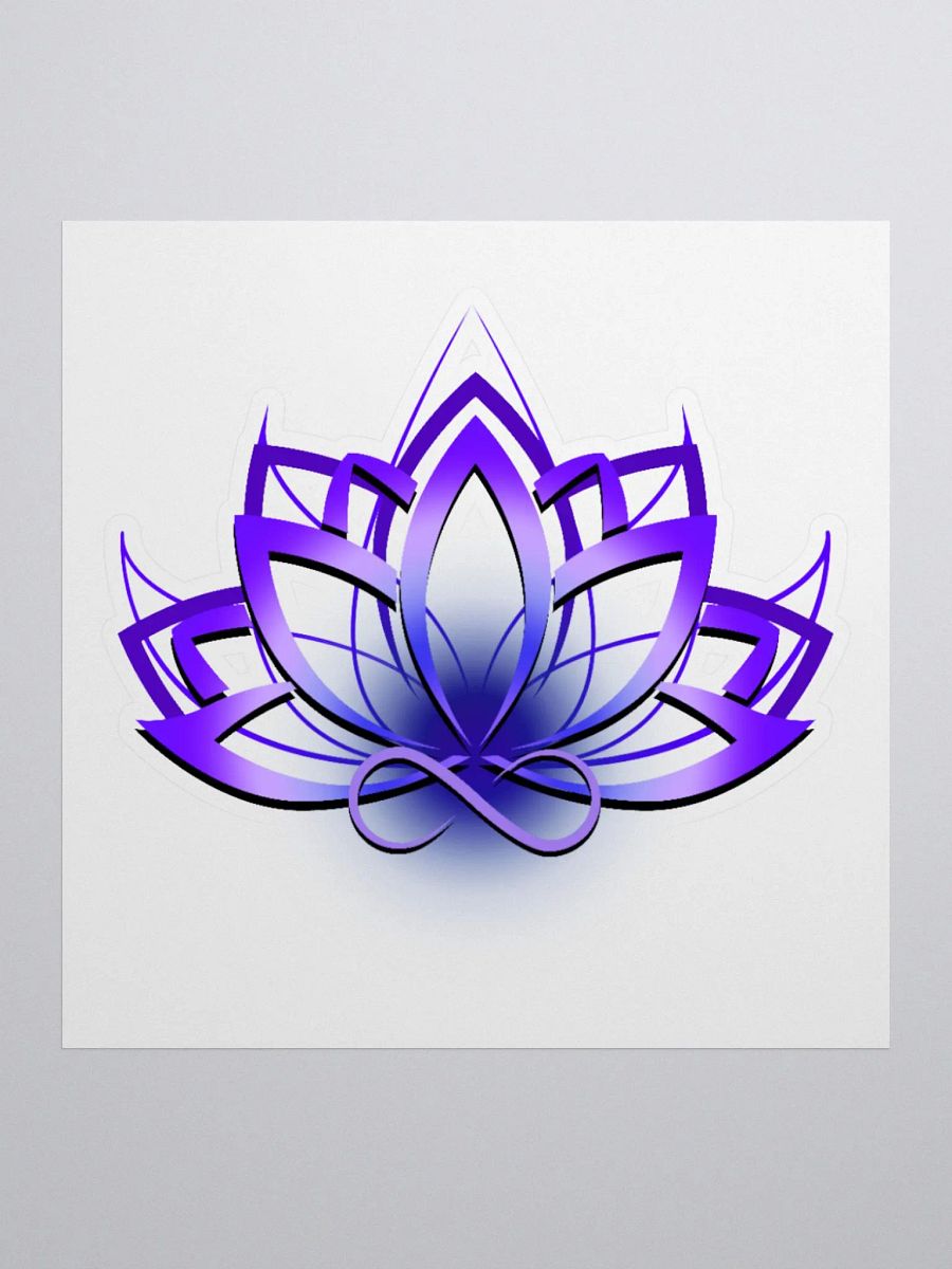Flexxfinity Lotus KissCut Sticker product image (2)
