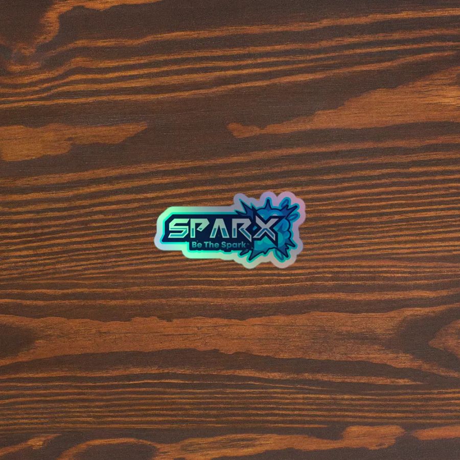 Sparx Holographic Kiss Cut Sticker product image (5)