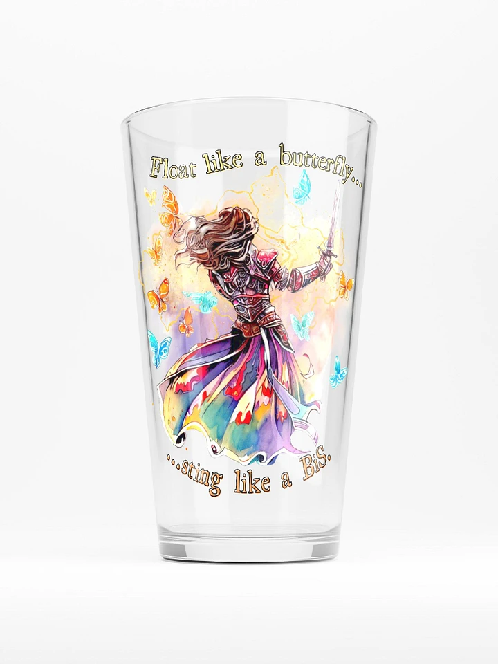 Float Like a Butterfly Pint Glass product image (1)