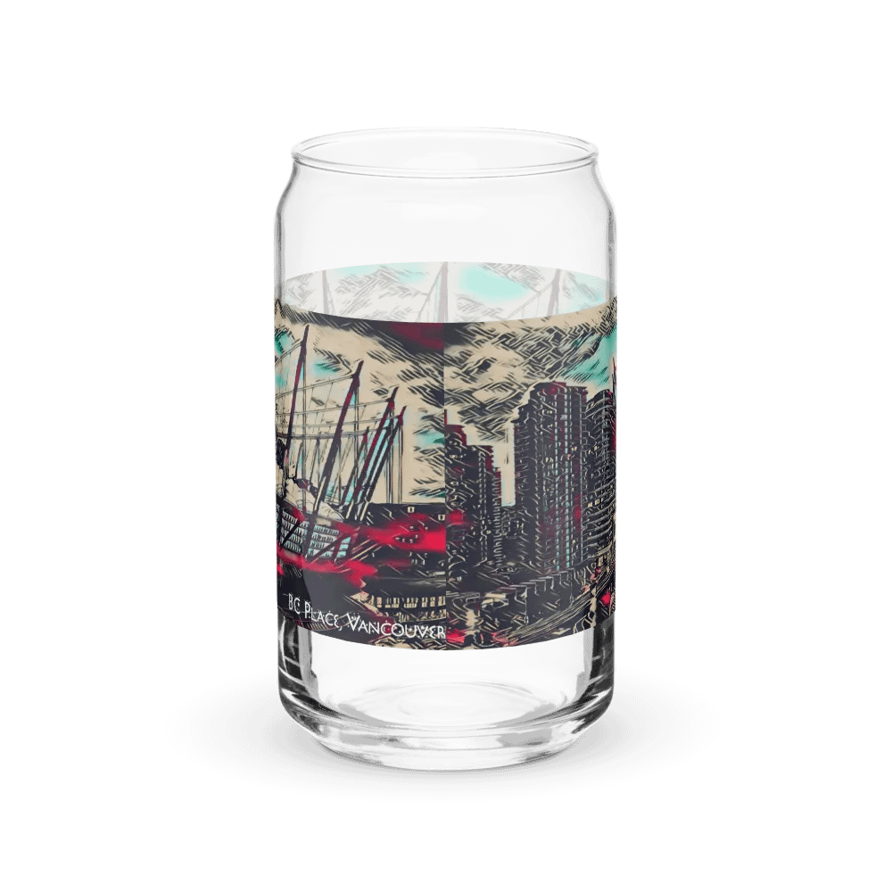 BC Place Can Shaped Glass product image (6)