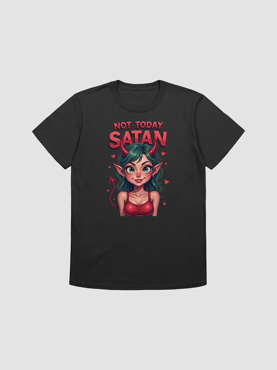 Not Today Satan Illustrated T-Shirt product image (21)