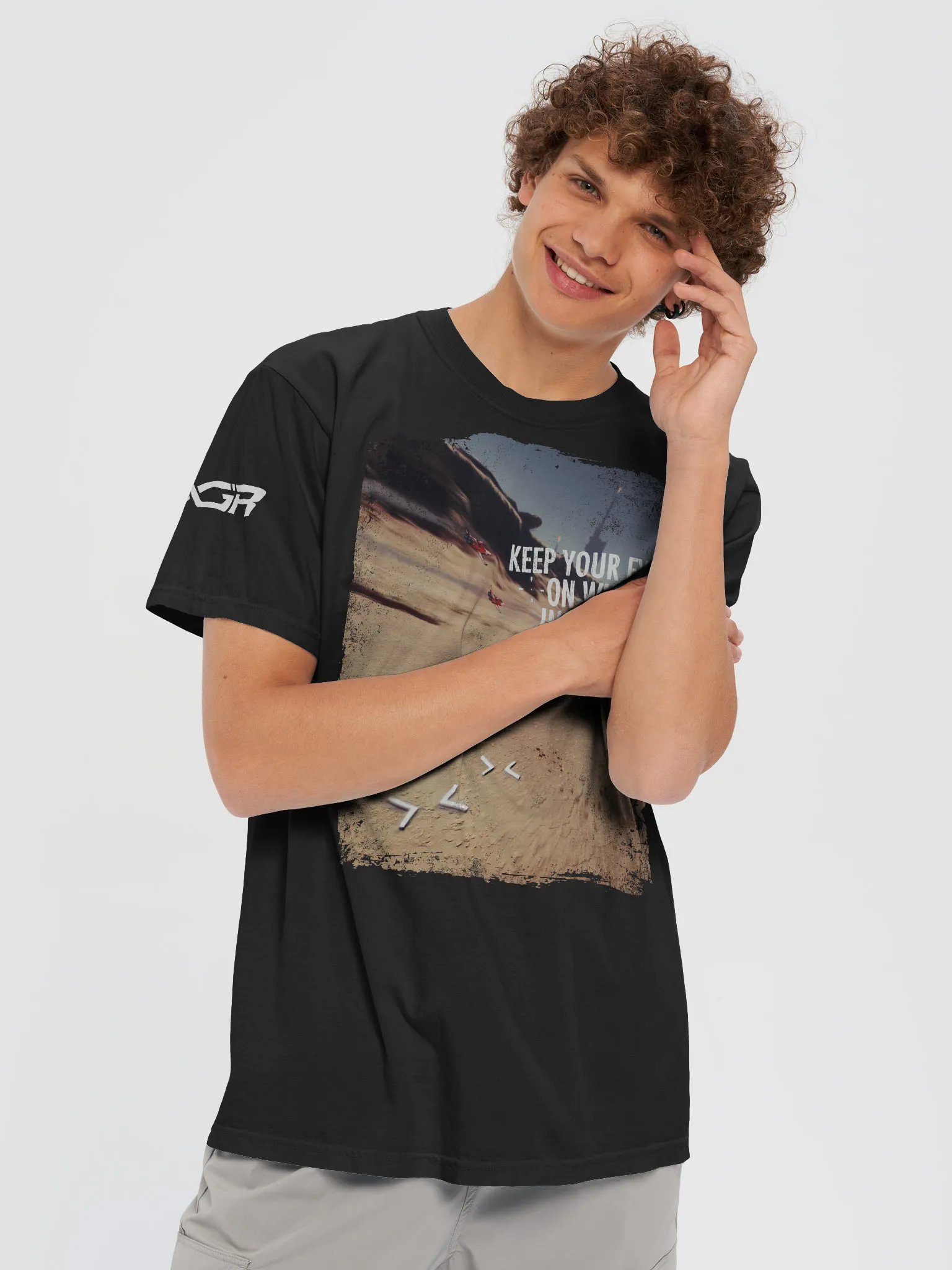 Divisions "ON TVI" T-Shirt (Black) ▀Limited Edition product image (5)