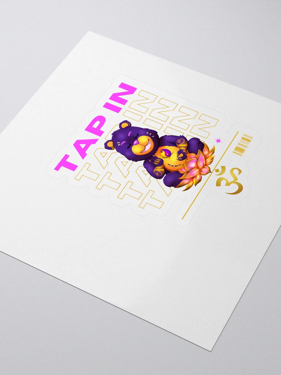 Zen Bear Kiss Cut Stickers product image (3)