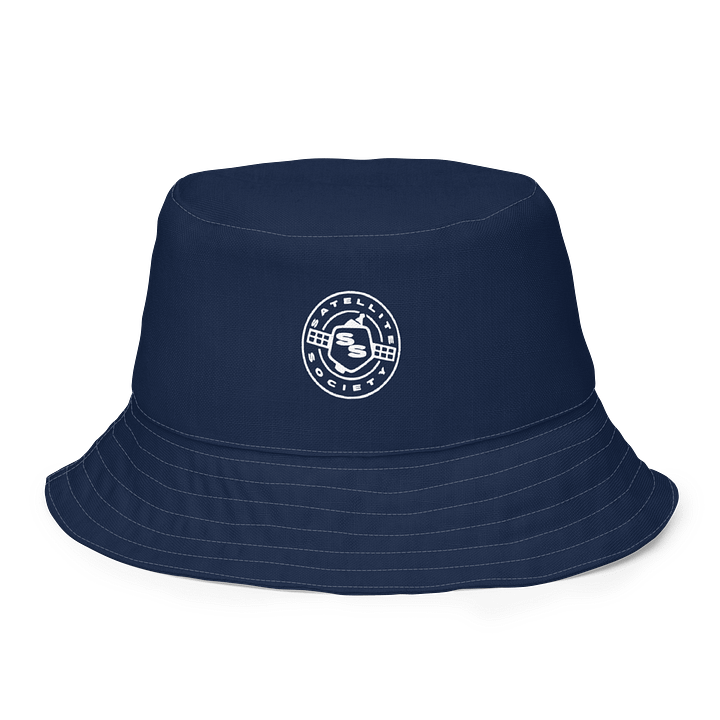 Satellte Society Carolina Camo Reversible Bucket hat (Blue Sky/Navy) product image (2)