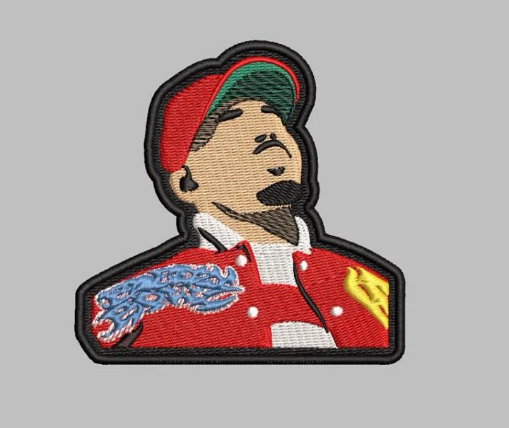 Breezy Fan Patches - Sew On Patches - Melanin, Hip Hop, HBCU, Black Pride product image (2)