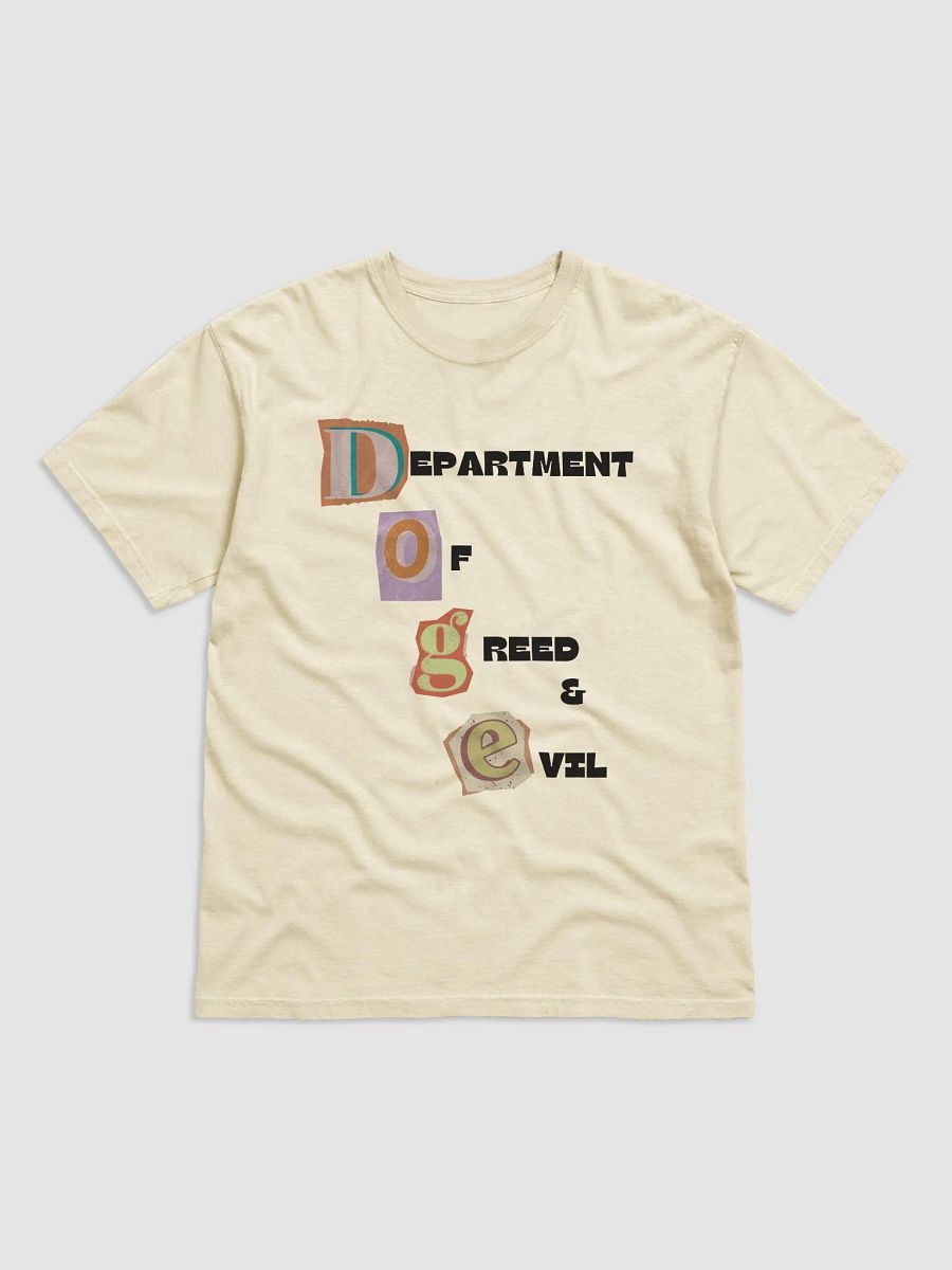 DOGE Department Of Greed And Evil T Shirt, Fuck Trump And Musk T Shirt product image (2)