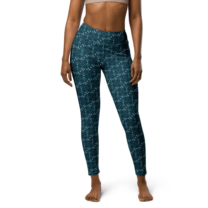 Facet Fantastic Geometric Print Yoga Leggings product image (1)