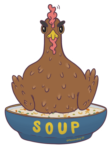 sticker : chimken soup product image (1)