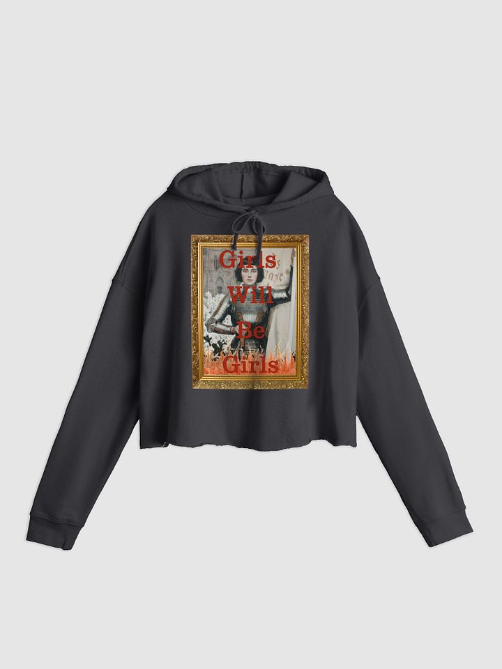 Girls Will Be Girls Framed Cropped Hoodie product image (1)