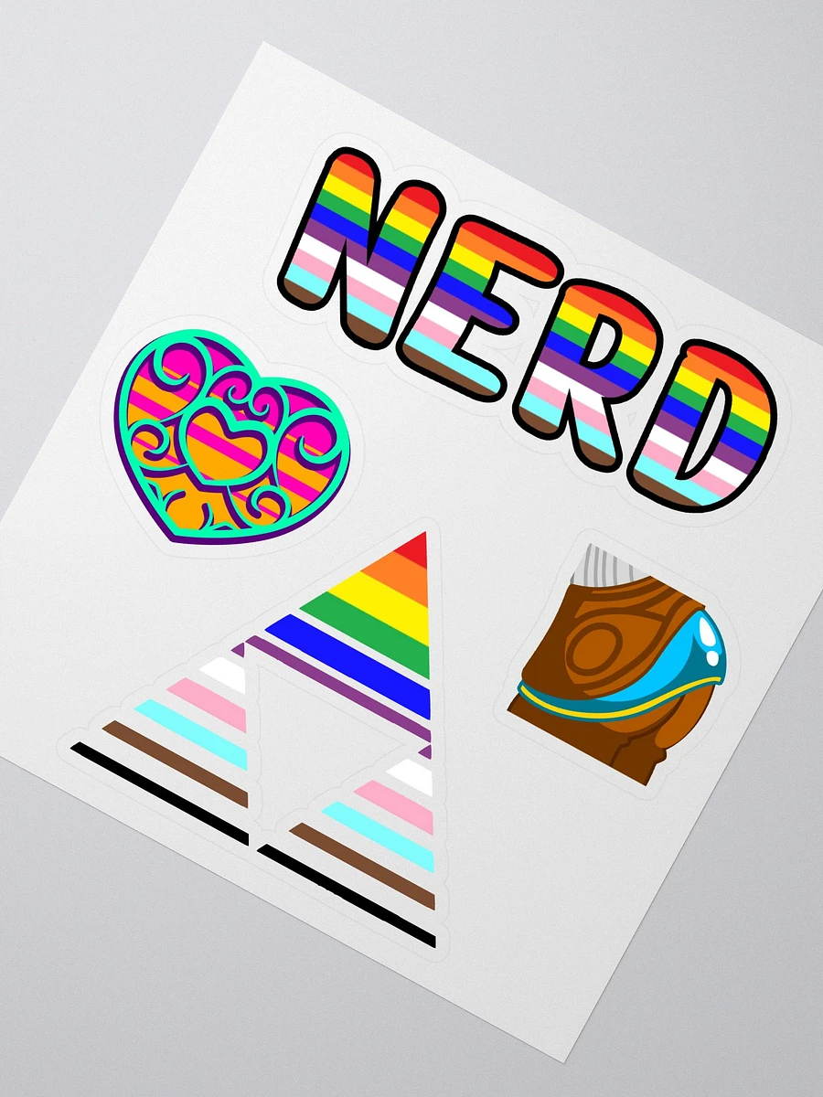 Nerd Pride Sticker Sheet product image (2)