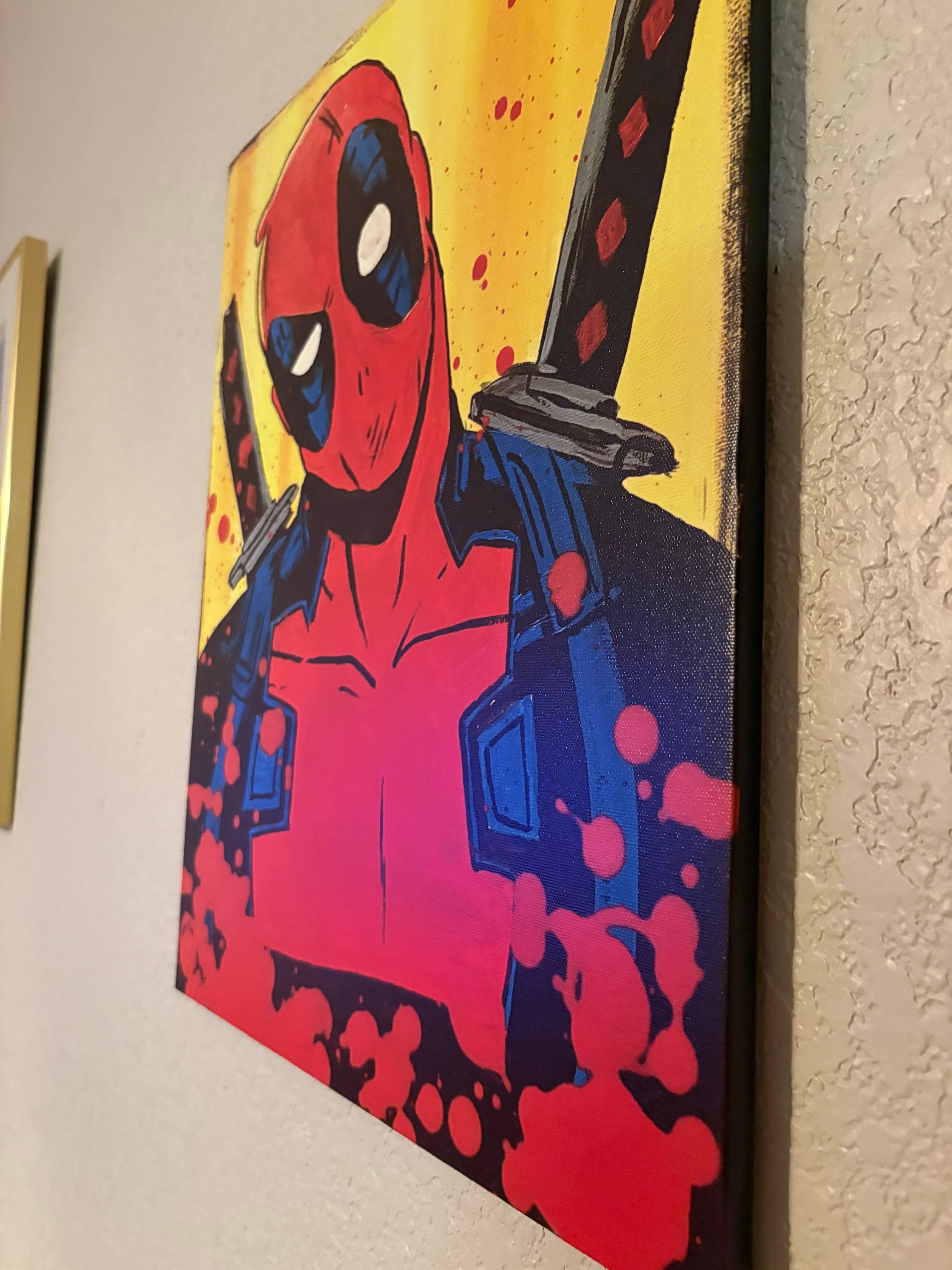 Canvas Print “Redpool” Head-cocked product image (5)