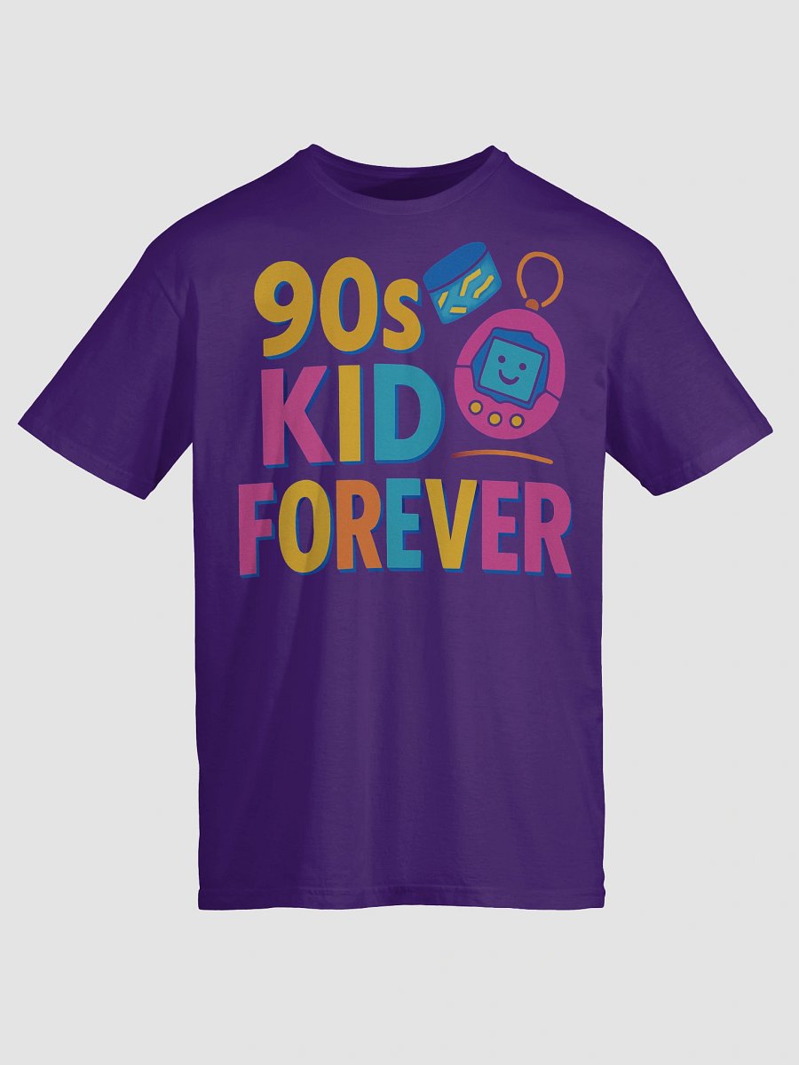 Funny 90s Kid Forever T-Shirt | Nostalgic Retro & Millennial Gift product image (3)