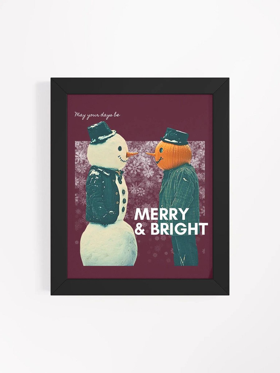 Merry and Bright Spooky Framed Picutre product image (132)