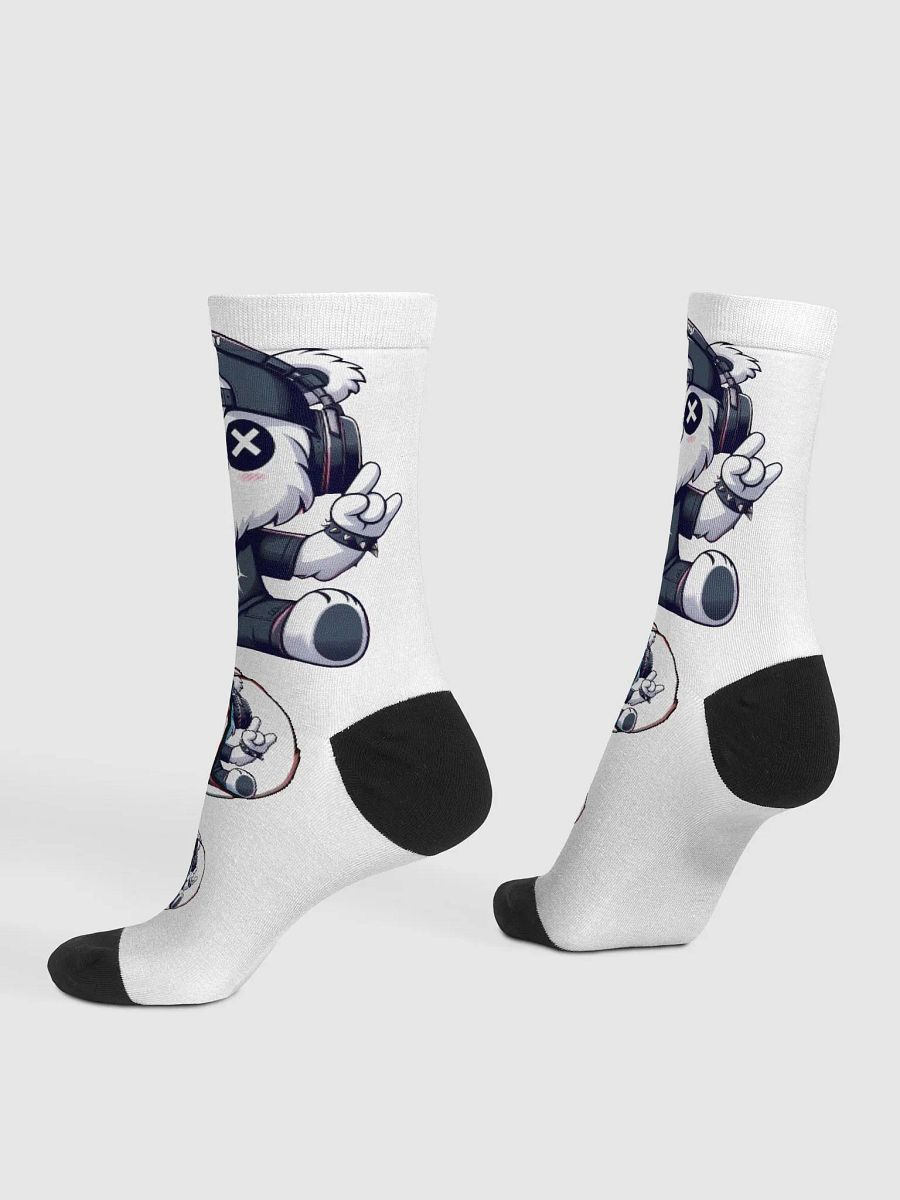 Psixkotic Bear Crew Socks product image (3)