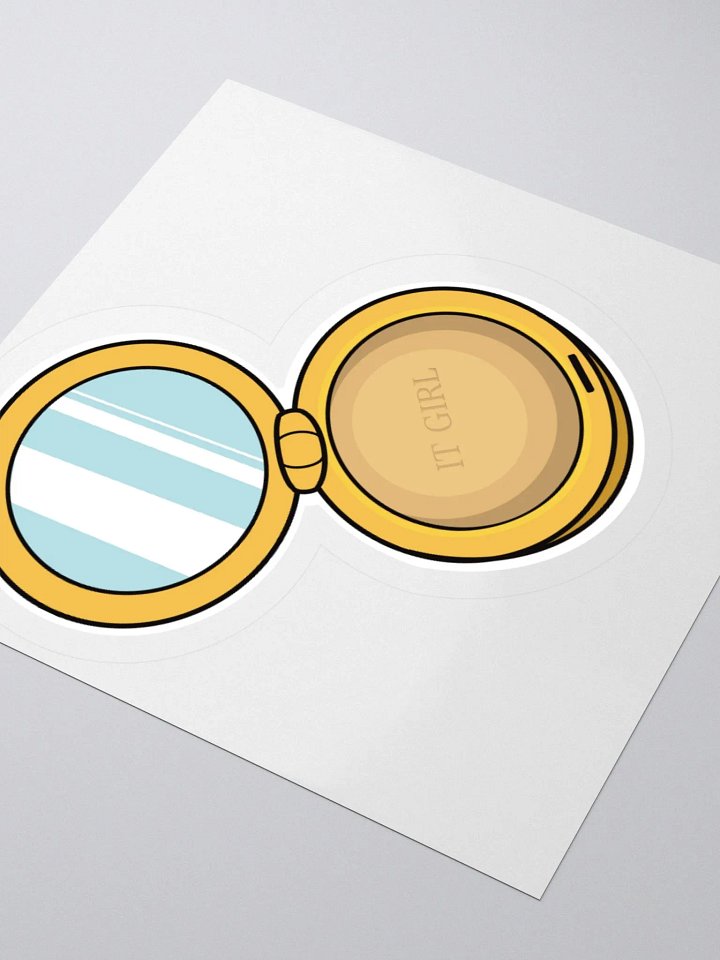 It Girl Compact Powder Case Sticker product image (2)