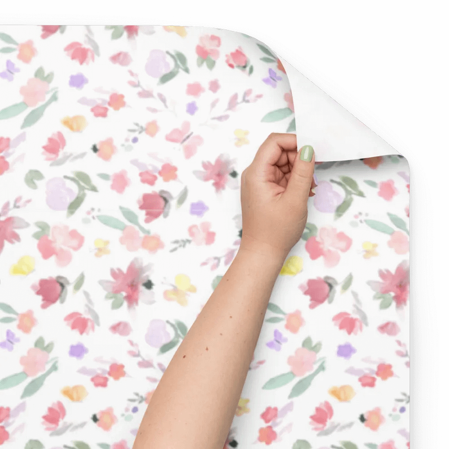 Watercolor Floral Wrapping Sheet Set product image (9)
