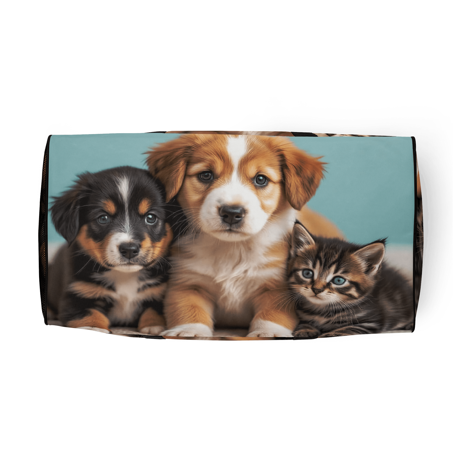 Cozy Companions All-Over Print Duffle Bag product image (5)