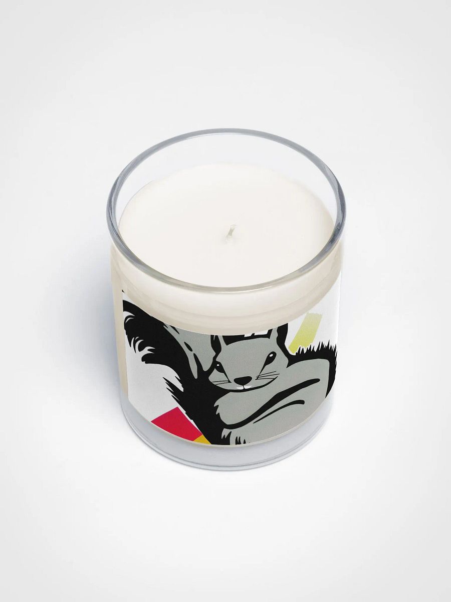 Geometric Squirrel Soy Wax Candle product image (3)